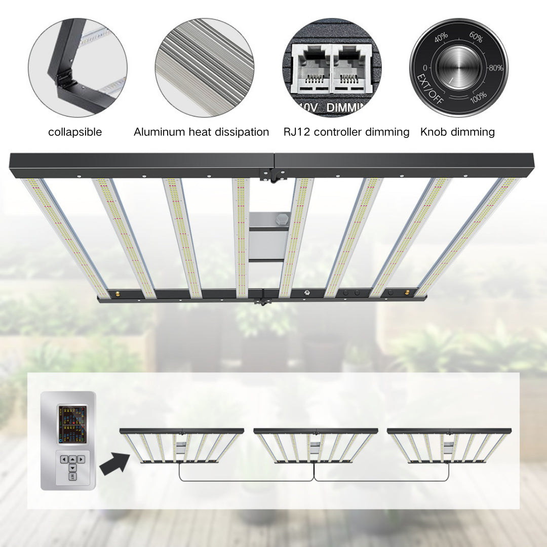 BountiGlow HydroShield 600W/720W Waterproof Grow Light