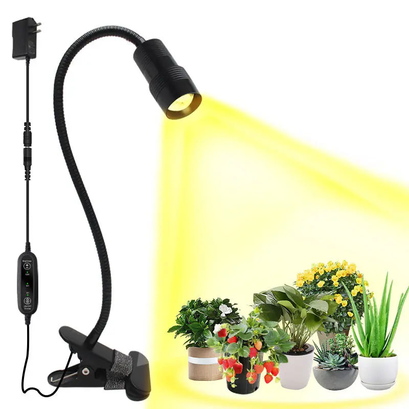 BountiGlow FocusClip Full Spectrum LED Clip-On Grow Light